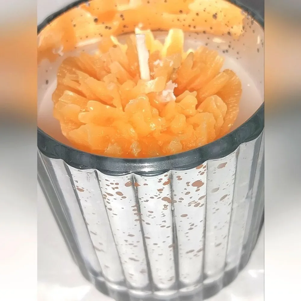 Hand crafted limited edition Abstract magic candle